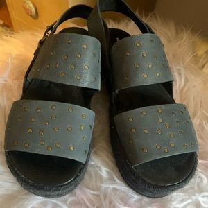 Kelsi Dagger Devon platform espadrilles, size 9, NWOT